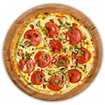 Mexican Volcano Pizza 